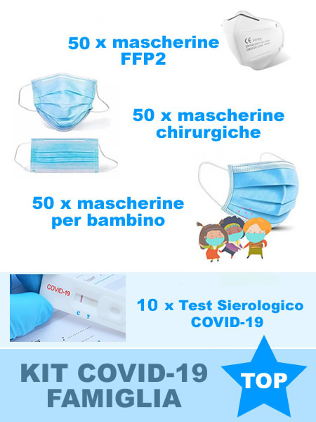 KIT Covid-19 FAMIGLIA TOP